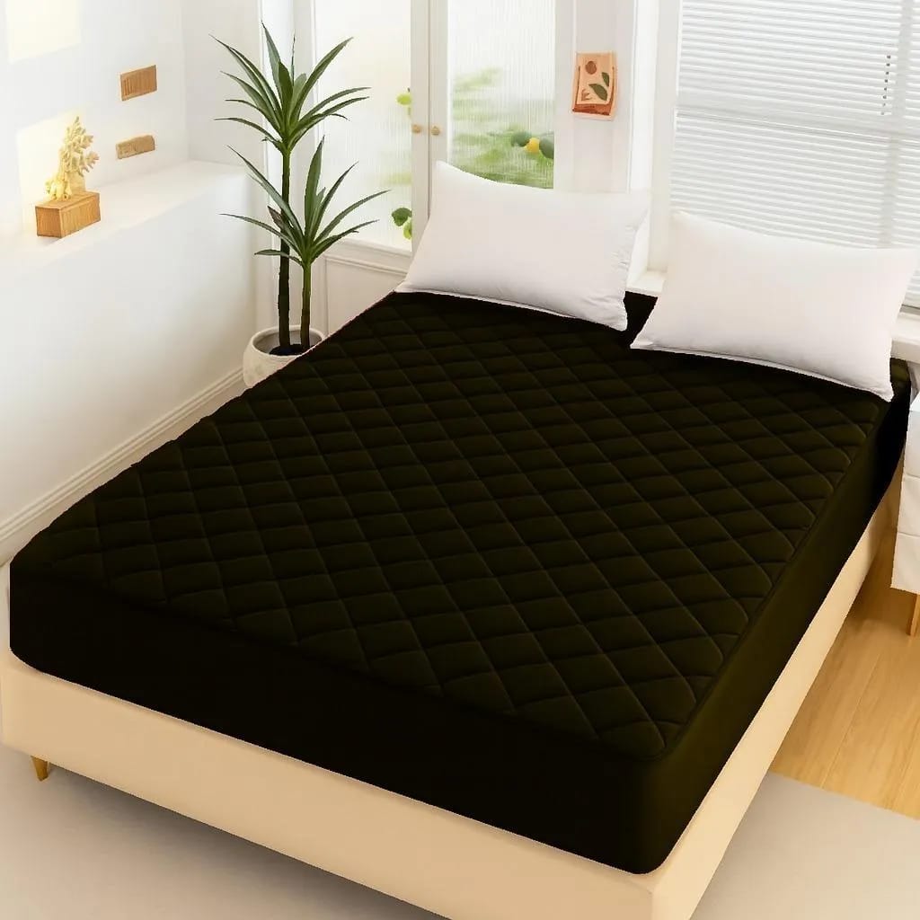Cotton Plane Double Bed Mattress Cover